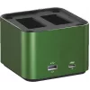 Hähnel ProCube 3 Twin carregador para câmaras Fujifilm (1000 577.3)