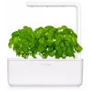 Click & Grow The Smart Garden 3 horta de ervas aromáticas de interior com luz LED de crescimento, branco