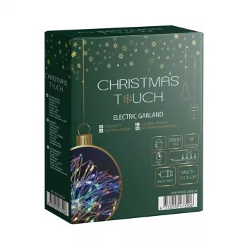 GARLAND EL MICRO MULTI 2000L 200M IP44 - 2000 LED fio de micro-luzes multicoloridas, 200m, interior/exterior