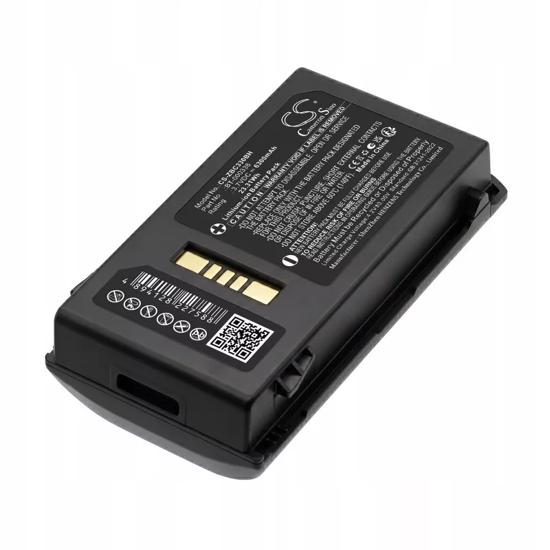 Cameron Sino CS-ZBC330BH Bateria para Zebra MC33 / MC330 / MC3300 (substitui BT-000337 / BT-000338)