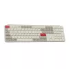 Keychron B6 Pro teclado mecânico sem fios ultra-slim 100% – Retro vermelho
