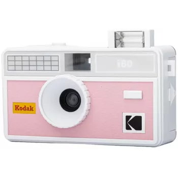 Kodak i60 máquina fotográfica de filme reutilizável 35mm com flash incorporado, rosa-cinzento