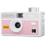 Kodak i60 máquina fotográfica de filme reutilizável 35mm com flash incorporado, rosa-cinzento