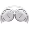 Auscultadores on-ear Panasonic RP-HF100E-W, com fios, drivers de neodímio de 30 mm, dobráveis, branco