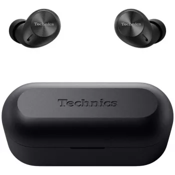 Auscultadores True Wireless in-ear Technics EAH-AZ40M2EK com cancelamento ativo de ruído, LDAC, JustMyVoice™, Multipoint, IPX4, preto