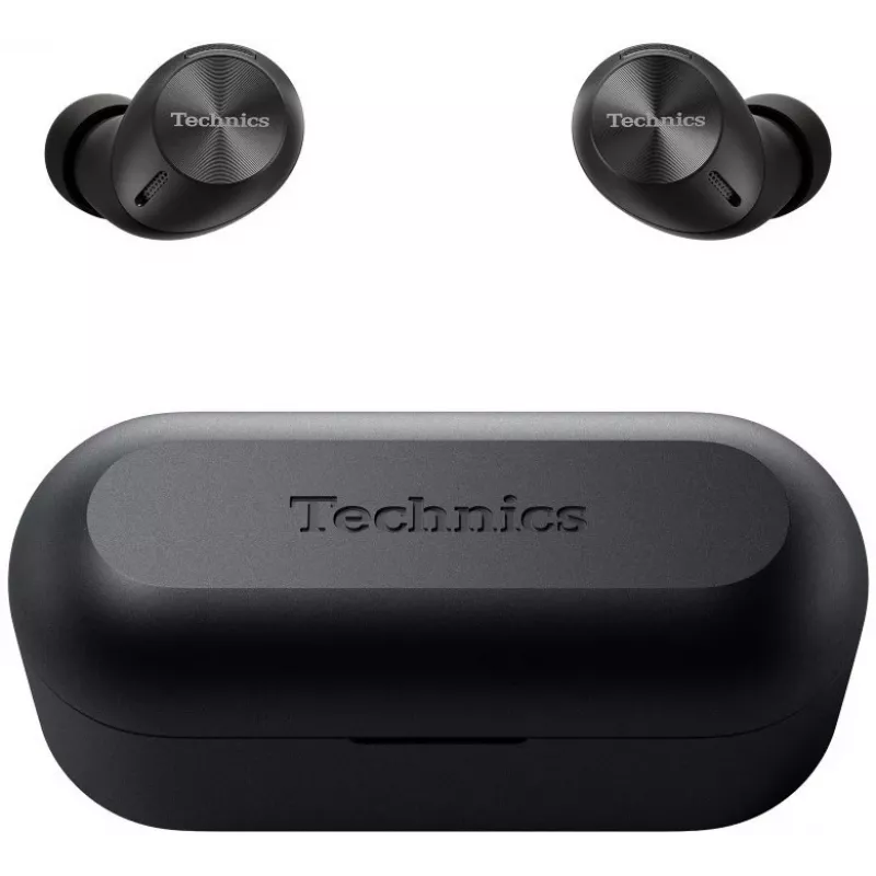 Auscultadores True Wireless in-ear Technics EAH-AZ40M2EK com cancelamento ativo de ruído, LDAC, JustMyVoice™, Multipoint, IPX4, preto