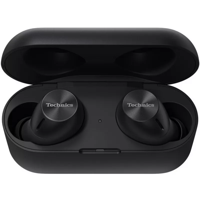Auscultadores True Wireless in-ear Technics EAH-AZ40M2EK com cancelamento ativo de ruído, LDAC, JustMyVoice™, Multipoint, IPX4, preto