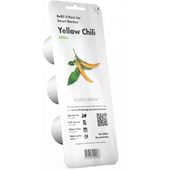 Cápsulas de pimento picante Click & Grow SGR60X3 (pack de 3)