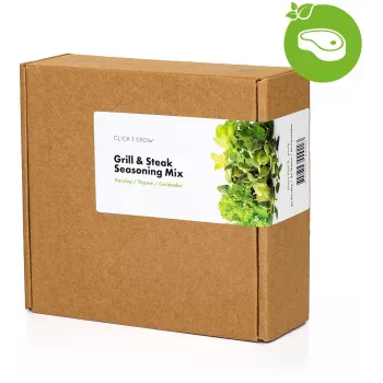Cápsulas de mistura de ervas para bife Click & Grow para Smart Garden, pack de 9 (PPMSSX9)