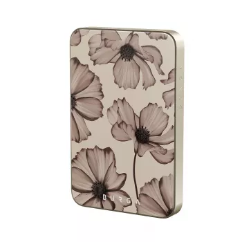 Burga Powerbank Magnética 5000 mAh Barely Yours Dourado
