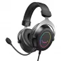 FIFINE H3 AmpliGame Headset Gaming Over-Ear com fios, microfone removível, drivers de 50 mm, USB-A, Preto
