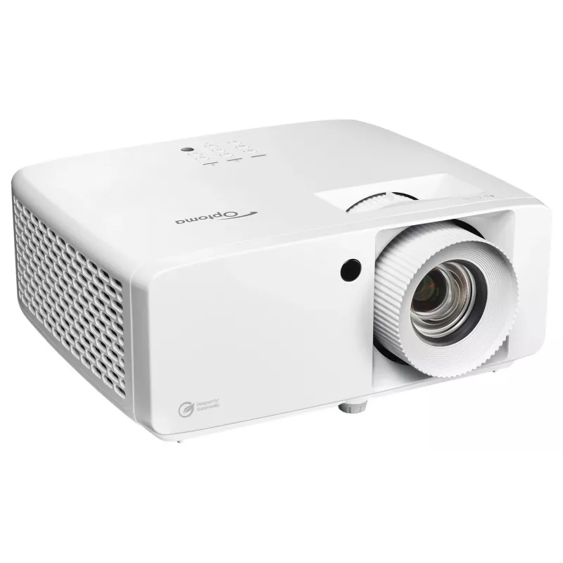 Optoma UHZ67 Projetor Laser DLP 4K UHD 4300 ANSI Lumen contraste 500000:1 Branco