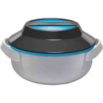 Milton Microwow 1000 caçarola térmica, 0.82 L, azul (MT-6491)