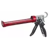 Tajima Convoy Super pistola de cartuchos manual para cartuchos de 310 ml, aço de qualidade profissional, sem gotejamento, rotação 360°, preto/amarelo