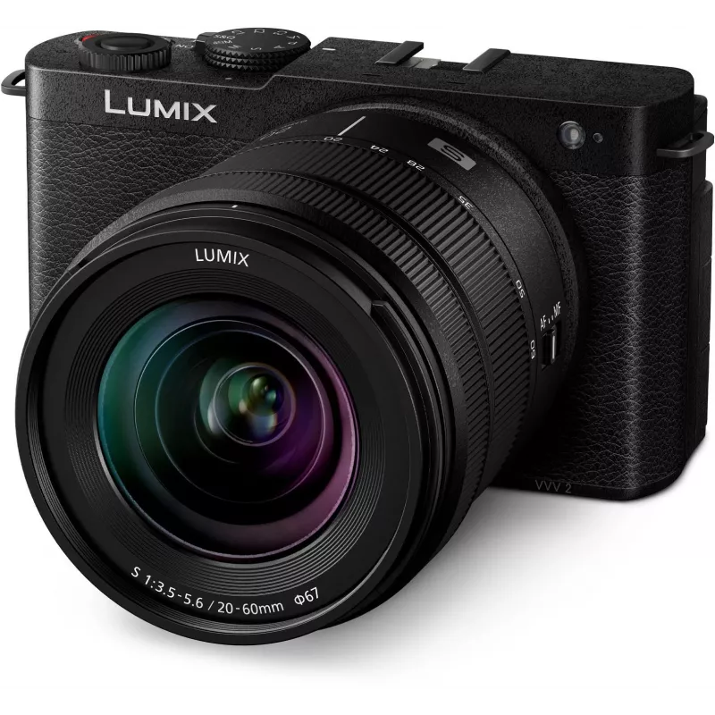 Panasonic Lumix DC-S9 + Lumix S 20-60mm f/3.5-5.6 kit, preto intenso (DC-S9KE-K)