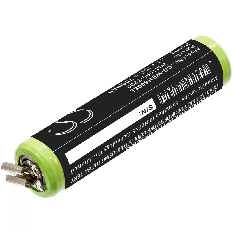 Cameron Sino bateria de substituição Ni-MH para Wella Bella Super Chromini, Contura, Moser Chromini, Wahl Super Taper e outros (1,2V, 1500mAh, WM1590-7290)