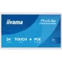 Iiyama ProLite TW2424AS-W3P monitor tátil 24 polegadas Full HD IPS de 10 pontos com Android 9.0, Quad-Core, 2GB RAM, 16GB armazenamento, Wi-Fi, Bluetooth, HDMI, USB, preto