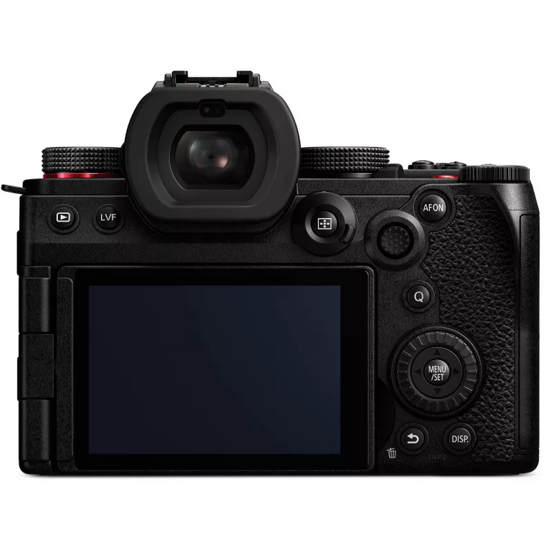 Panasonic Lumix DC-S5 Mark II câmara de sistema corpo (DC-S5M2E) - 24,2MP CMOS full-frame, vídeo 6K, estabilização de 5 eixos, preto