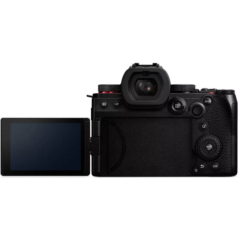 Panasonic Lumix DC-S5 Mark II câmara de sistema corpo (DC-S5M2E) - 24,2MP CMOS full-frame, vídeo 6K, estabilização de 5 eixos, preto