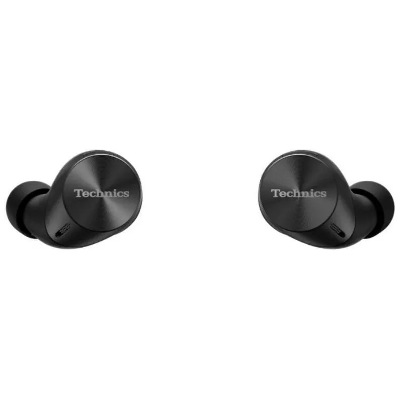 Technics EAH-AZ60M2EK auscultadores True Wireless In-Ear com Dual Hybrid Noise Cancelling, LDAC, drivers de 8 mm, multipoint, preto