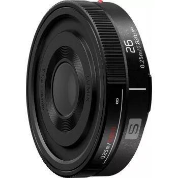Panasonic Lumix S 26mm f/8 objetiva pancake (MF) (S-R26E)