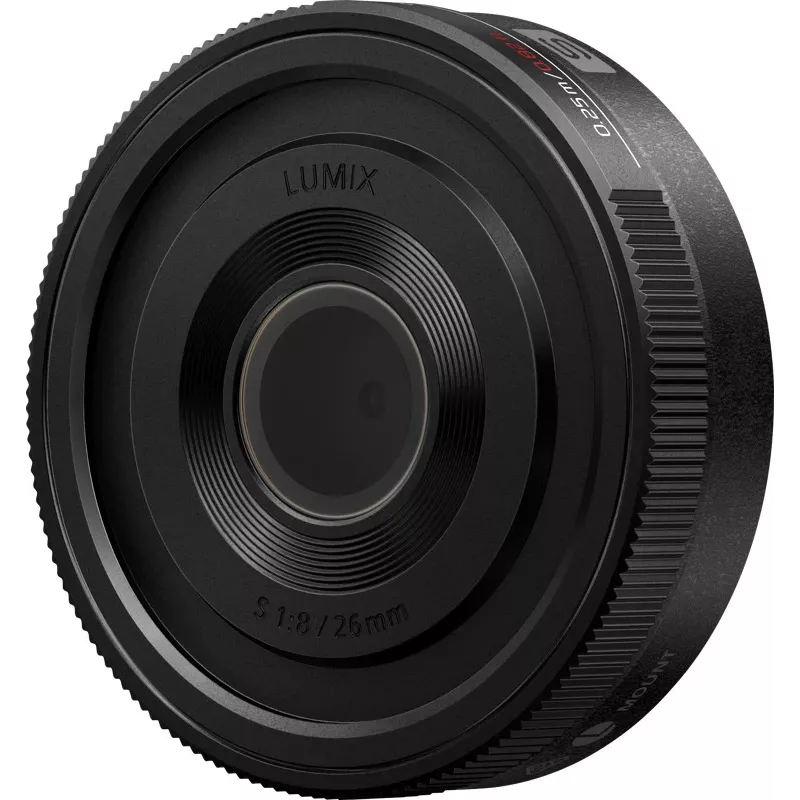 Panasonic Lumix S 26mm f/8 objetiva pancake (MF) (S-R26E)