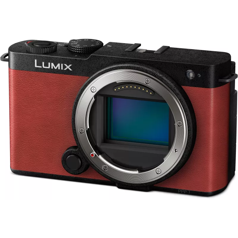Panasonic Lumix DC-S9E-R câmara de sistema full-frame (apenas corpo), vermelho