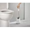 Joseph Joseph Flex Lite escova de sanita com suporte branco