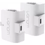 Venom pack duplo de baterias branco PS5 – bateria para comando DualSense (2x 800mAh Li-Ion, Play & Charge, proteção contra sobrecarga)