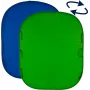 Manfrotto fundo chroma key 1,8 x 2,1 m, azul/verde (LL LC5987)
