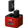 Hähnel ProCube 3 Twin carregador para câmaras Canon (1000 577.0)