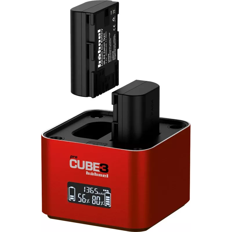 Hähnel ProCube 3 Twin carregador para câmaras Canon (1000 577.0)