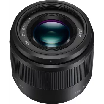 Objetiva Panasonic H-H025ME-K Lumix G 25mm f/1.7 ASPH - preto