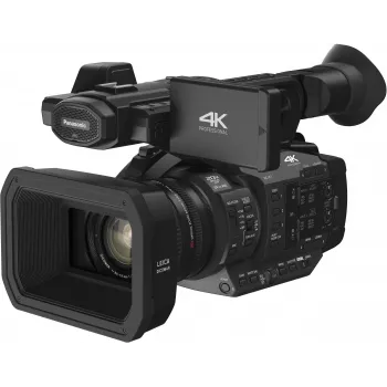 Camcorder profissional Panasonic HC-X1E 4K Ultra HD com objetiva Leica Dicomar 20x, sensor MOS de 1,0
