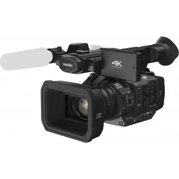 Camcorder profissional Panasonic HC-X1E 4K Ultra HD com objetiva Leica Dicomar 20x, sensor MOS de 1,0