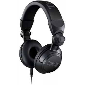 Auscultadores profissionais para DJ Technics EAH-DJ1200EK, preto
