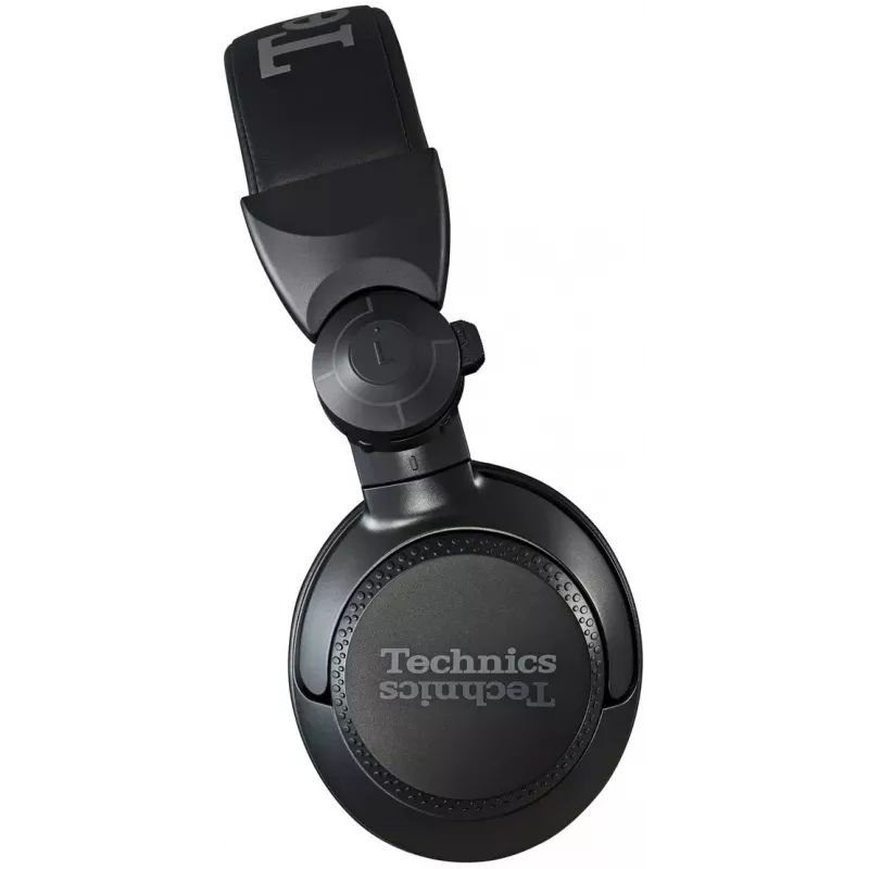 Auscultadores profissionais para DJ Technics EAH-DJ1200EK, preto