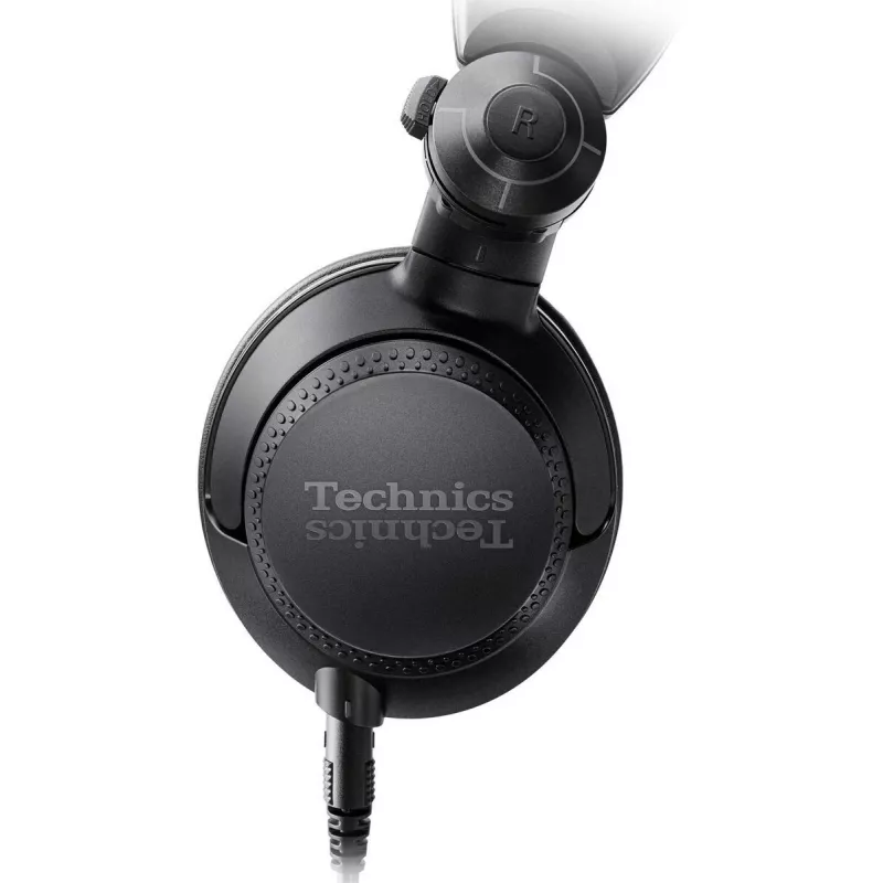 Auscultadores profissionais para DJ Technics EAH-DJ1200EK, preto