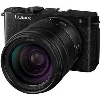 Panasonic Lumix DC-S9 câmara com kit de objetiva 28-200mm, preto intenso (DC-S9HE-K)