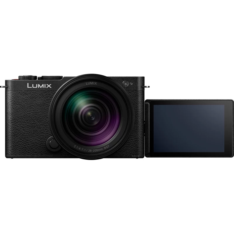 Panasonic Lumix DC-S9 câmara com kit de objetiva 28-200mm, preto intenso (DC-S9HE-K)
