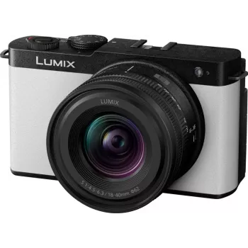 Panasonic Lumix DC-S9 câmara com kit de objetiva 18-40mm, branco fumo (DC-S9NE-W)