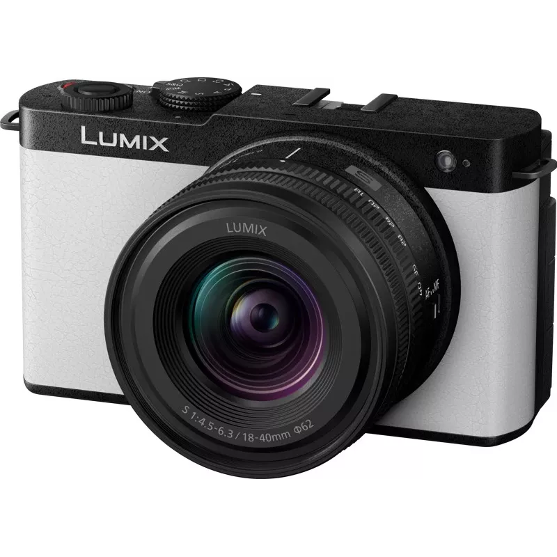 Panasonic Lumix DC-S9 câmara com kit de objetiva 18-40mm, branco fumo (DC-S9NE-W)