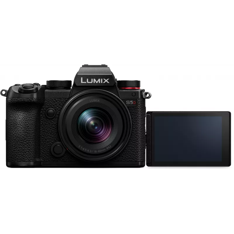 Panasonic Lumix DC-S5D câmara com kit de objetiva 18-40mm (DC-S5DNE-K)