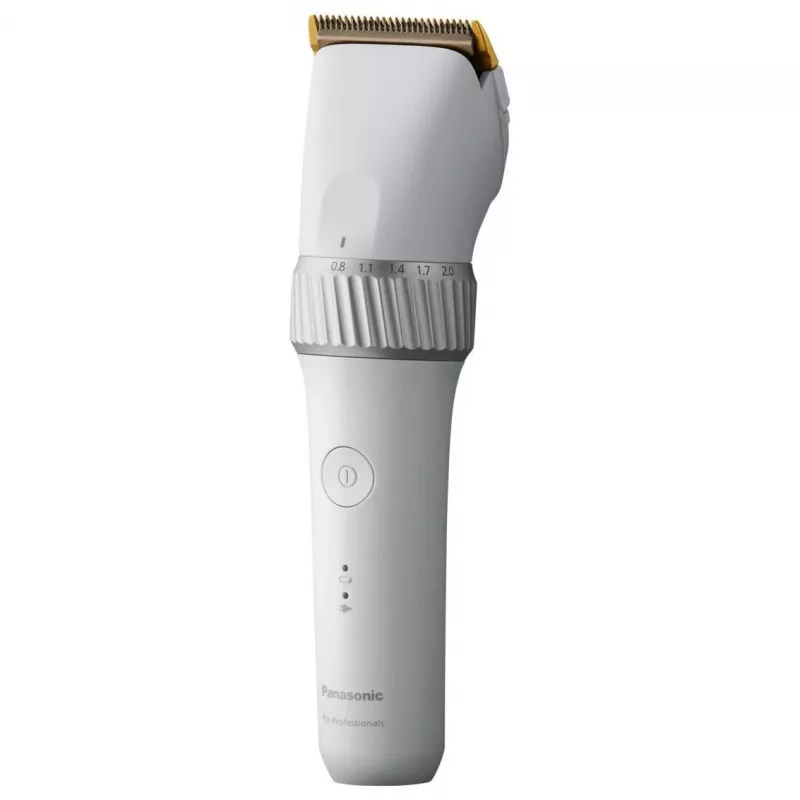 Máquina de cortar cabelo profissional Panasonic ER-GP50-H801 branca
