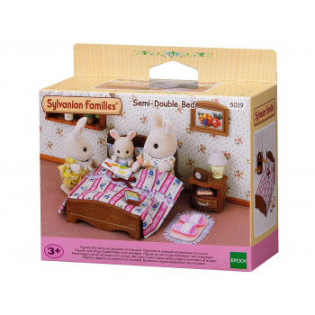 Conjunto de mobiliário cama de casal Sylvanian Families