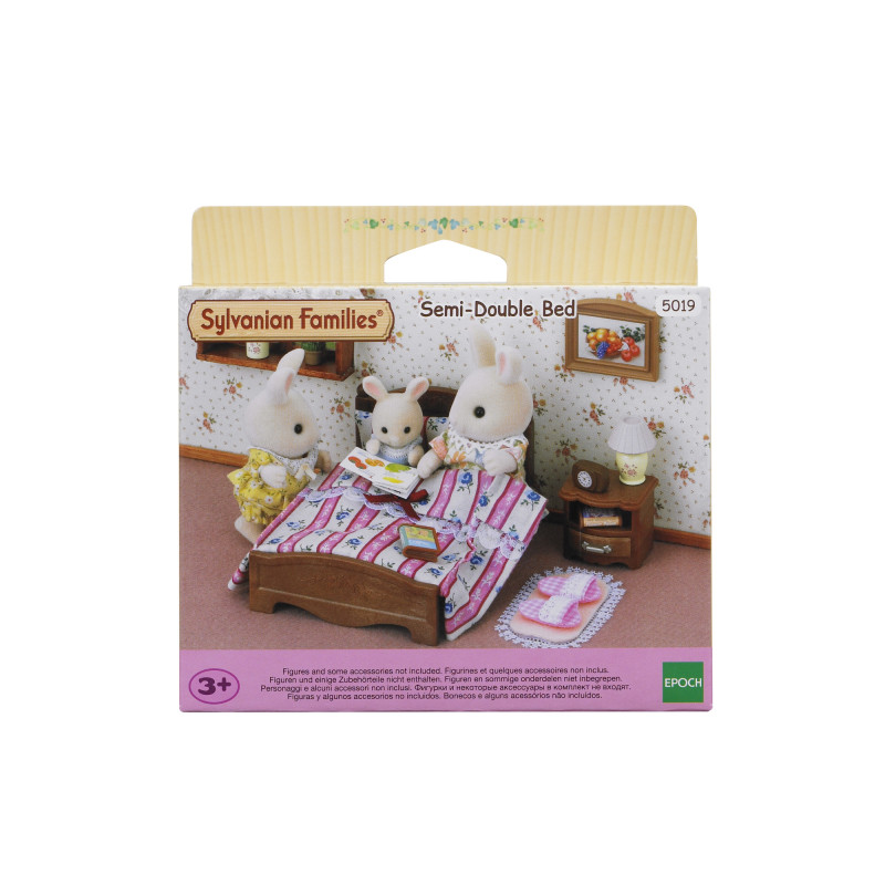 Conjunto de mobiliário cama de casal Sylvanian Families