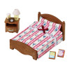 Conjunto de mobiliário cama de casal Sylvanian Families