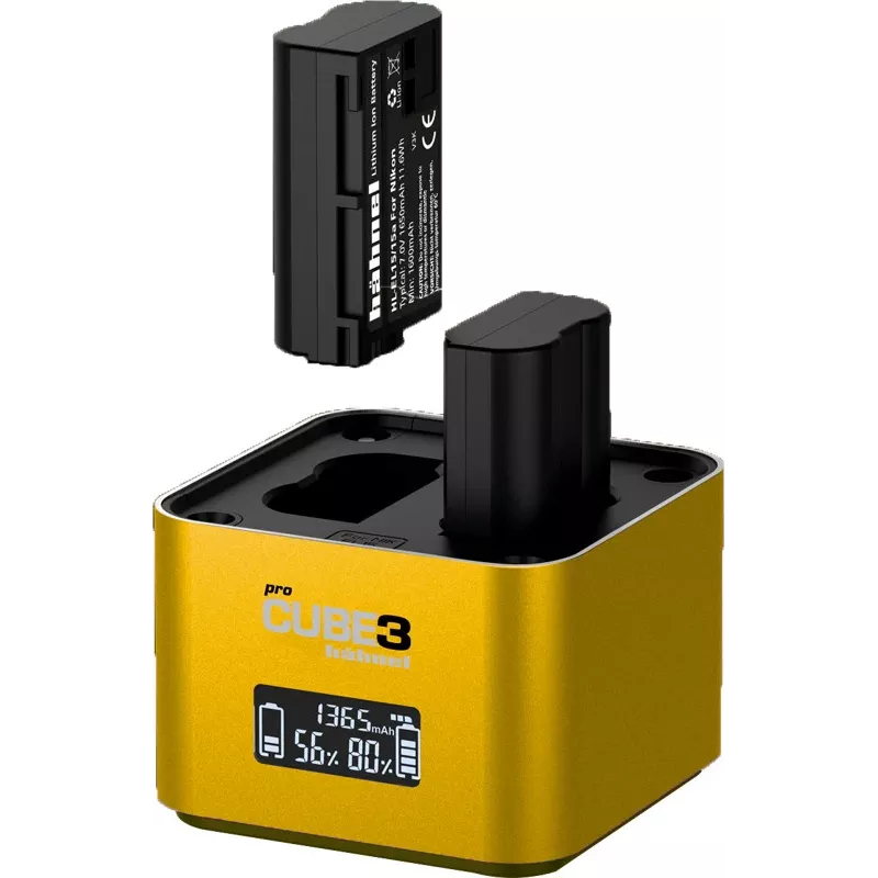 Hähnel ProCube 3 Twin carregador para câmaras Nikon (1000 577.1)