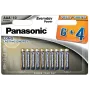 Panasonic Everyday Power pilhas alcalinas AAA LR03 pack de 10 blister (6+4 bónus)