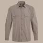 Camisa de viagem de manga comprida Craghoppers Kiwi II - Pebble, XXL